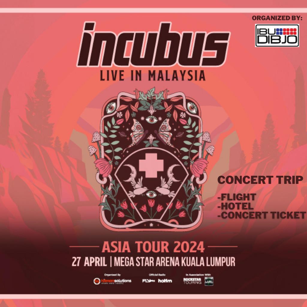 Incubus KL 26-28 April 2024