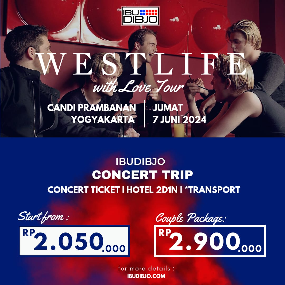 Westlife Prambanan Concert Trip Weekend Getaway!